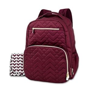 Fisher-Price Quilted Backpack Diaper Bag